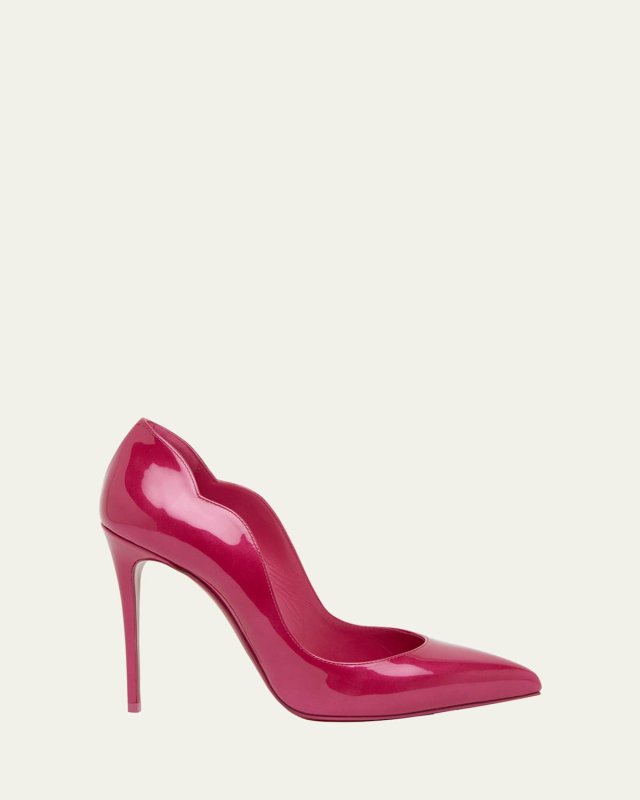Hot Chick Patent Red Sole Pumps